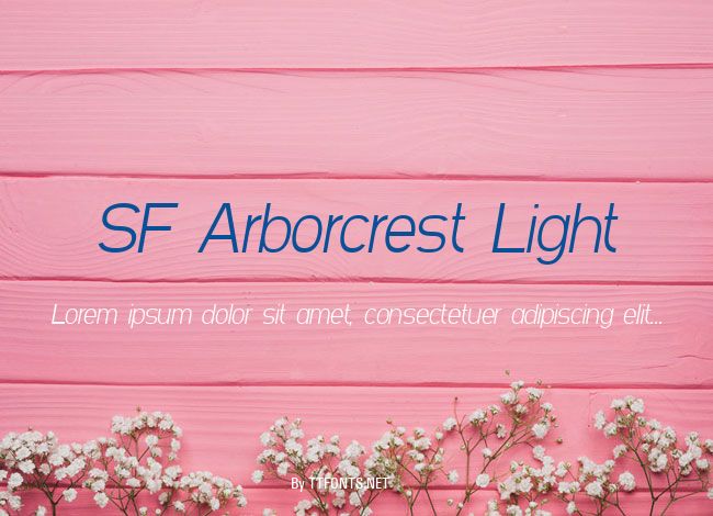 SF Arborcrest Light example